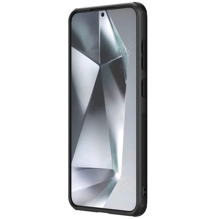 Nillkin Super Frosted Shield Pro Magnetic Case for Samsung S25 with MagSafe - Black - Cell phone cases