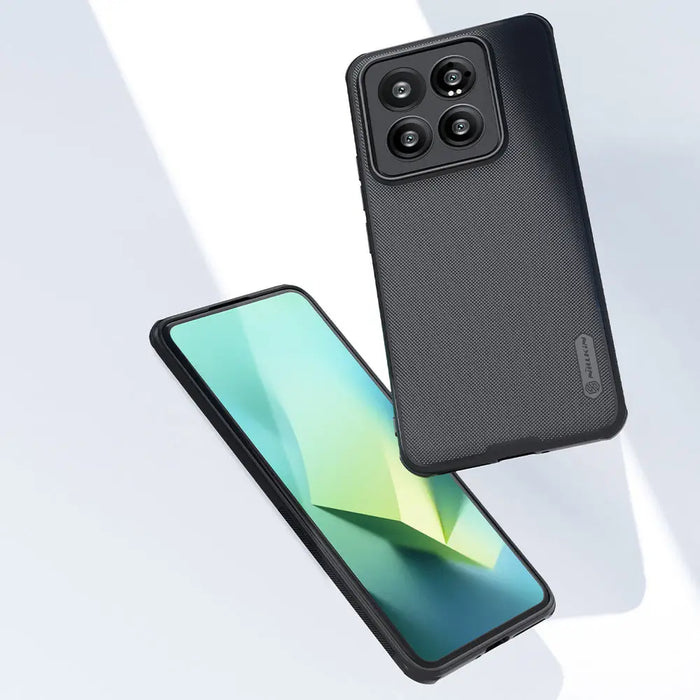 Nillkin Super Frosted Shield Pro Magnetic Case for Xiaomi 14 - black - Cell phone cases and covers<<<HurtelXML