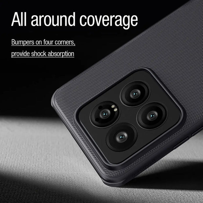 Nillkin Super Frosted Shield Pro Magnetic Case for Xiaomi 14 - black - Cell phone cases and covers<<<HurtelXML