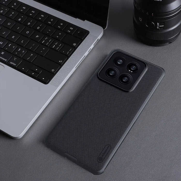 Nillkin Super Frosted Shield Pro Magnetic Case for Xiaomi 14 - black - Cell phone cases and covers<<<HurtelXML