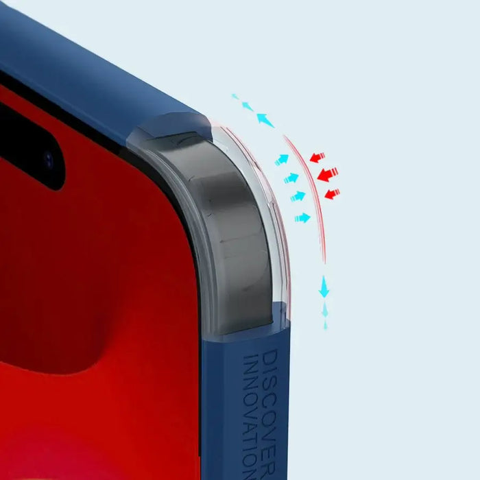 Nillkin Super Frosted Shield Pro reinforced case for iPhone 15 Pro Max - blue - Cell phone cases and covers<<<HurtelXML