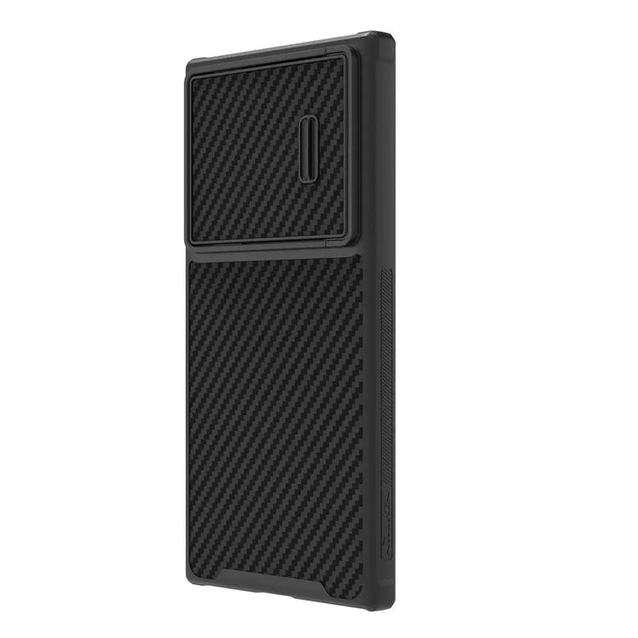 Nillkin Synthetic Fiber S Case for Samsung Galaxy S23 Ultra camera cover black - Cell phone cases and covers<<<HurtelXML