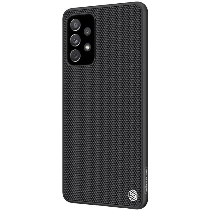 Nillkin Textured Case durable reinforced case with gel frame and nylon back for Samsung Galaxy A72 4G black - Cell