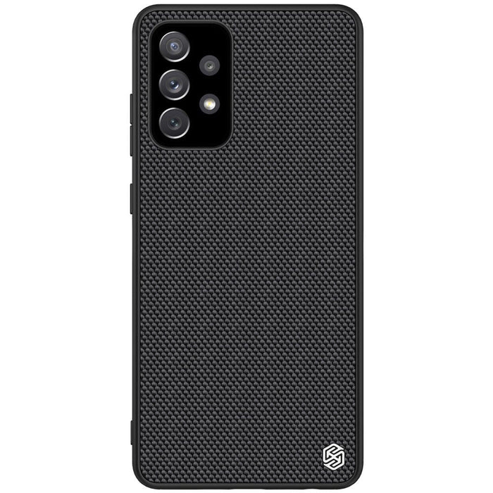 Nillkin Textured Case durable reinforced case with gel frame and nylon back for Samsung Galaxy A72 4G black - Cell
