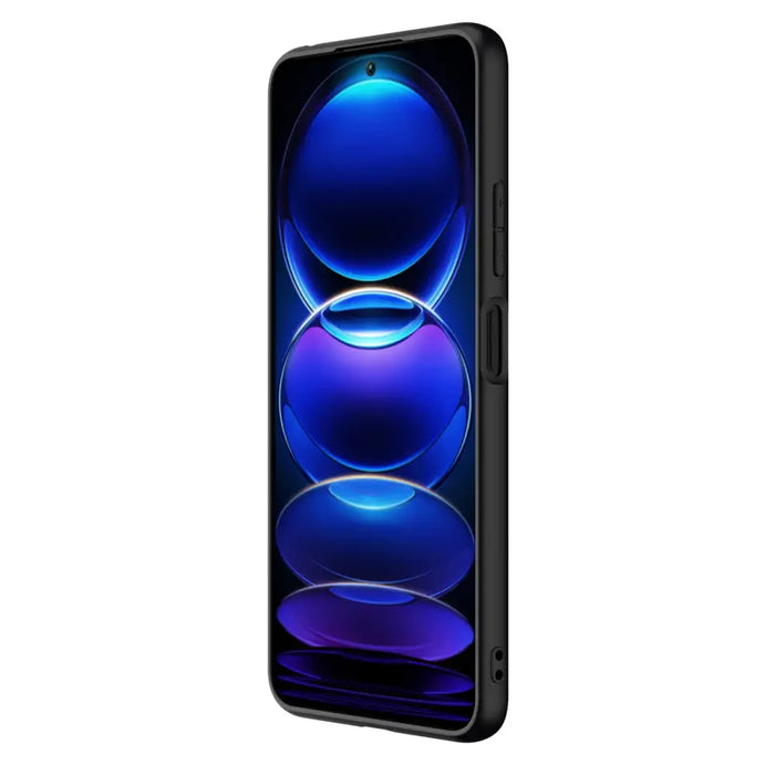 Nillkin Textured Case for Xiaomi Redmi Note 12 5G / Poco X5 5G Reinforced Nylon Cover Black - Cell phone cases