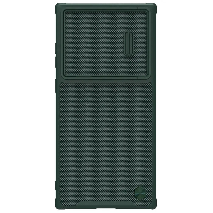 Nillkin Textured S Case for Samsung Galaxy S22 Ultra armored cover with camera cover green - Cell phone cases