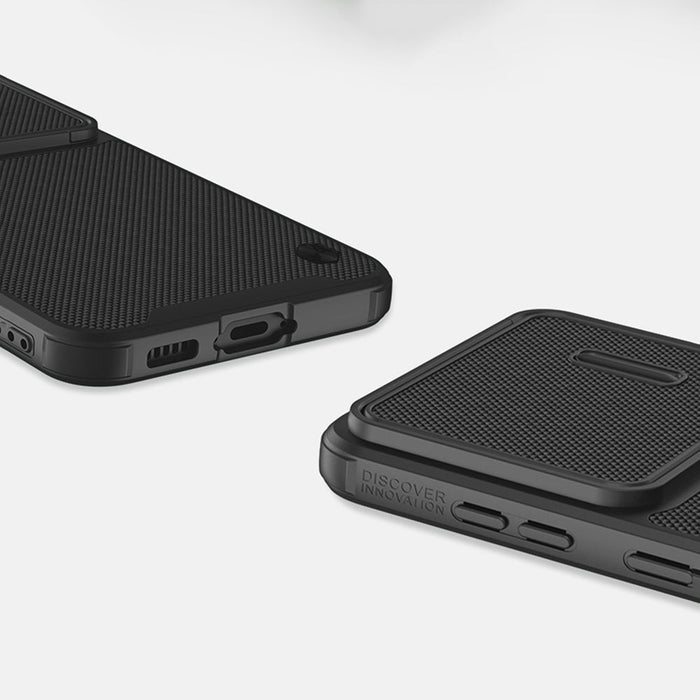 Nillkin Textured S Case for Samsung Galaxy S23 armored cover with camera cover black - Cell phone cases