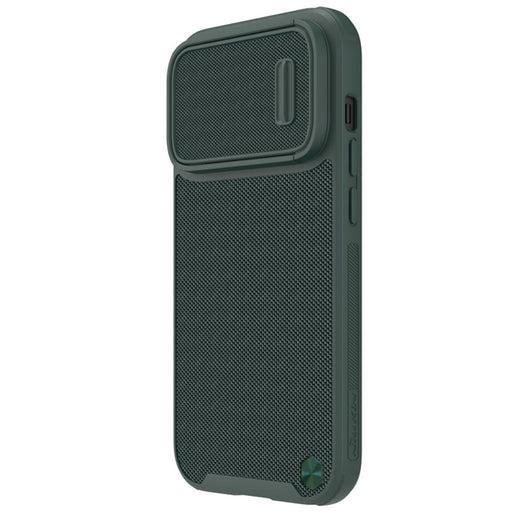 Nillkin Textured S Case iPhone 14 Pro armored cover with camera cover green - Cell phone cases and covers<<<HurtelXML