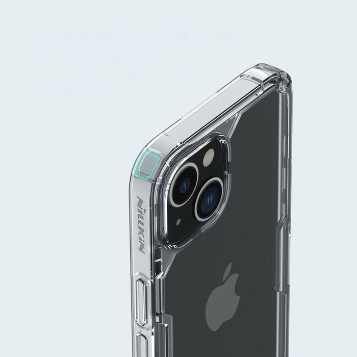 Nillkin Nature Pro iPhone 14 Plus case, armored cover, blue cover