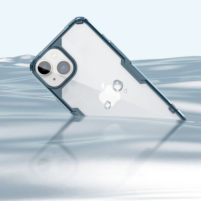 Nillkin Nature Pro iPhone 14 Plus case, armored cover, blue cover