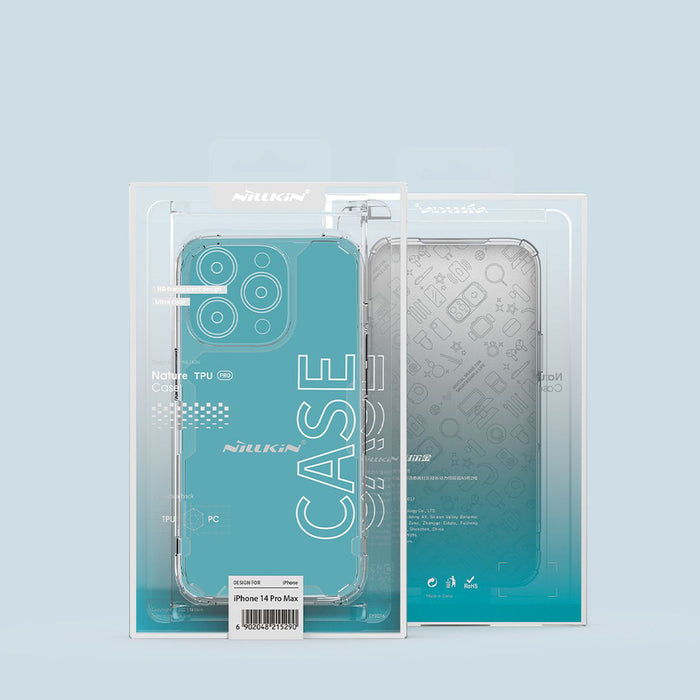 Nillkin Nature Pro case iPhone 14 Pro Max armored cover blue
