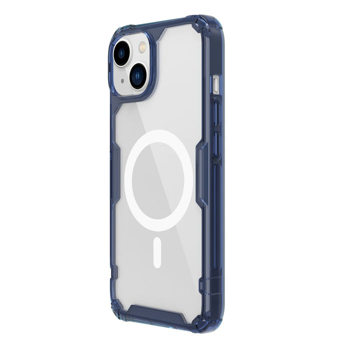 Nillkin Nature Pro Magnetic Case iPhone 14 Plus magnetic case MagSafe blue