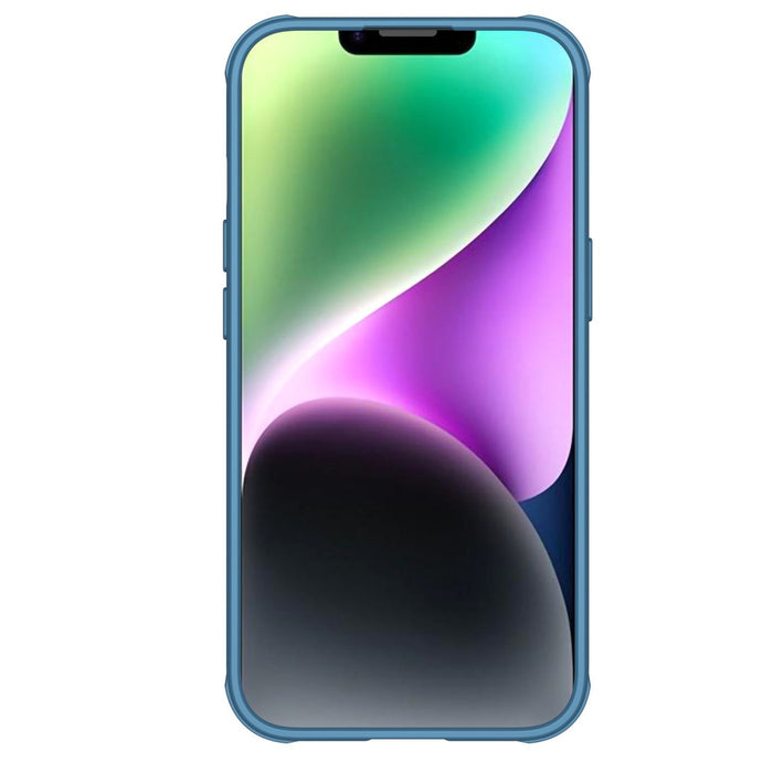Nillkin CamShield Pro Magnetic Case iPhone 14 Plus Cover Camera Protector Blue (with MagSafe)