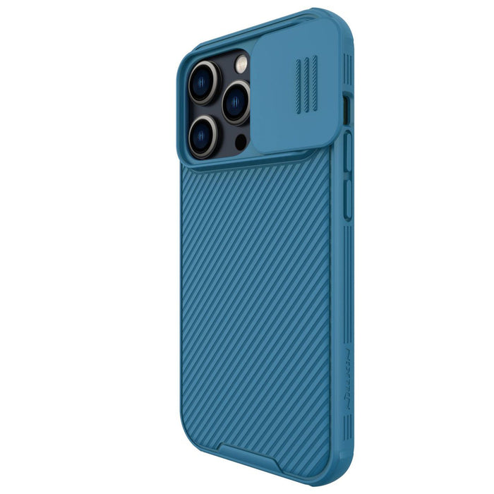 Nillkin CamShield Pro Magnetic Case iPhone 14 Pro Max Cover Camera Protector Blue (with MagSafe)