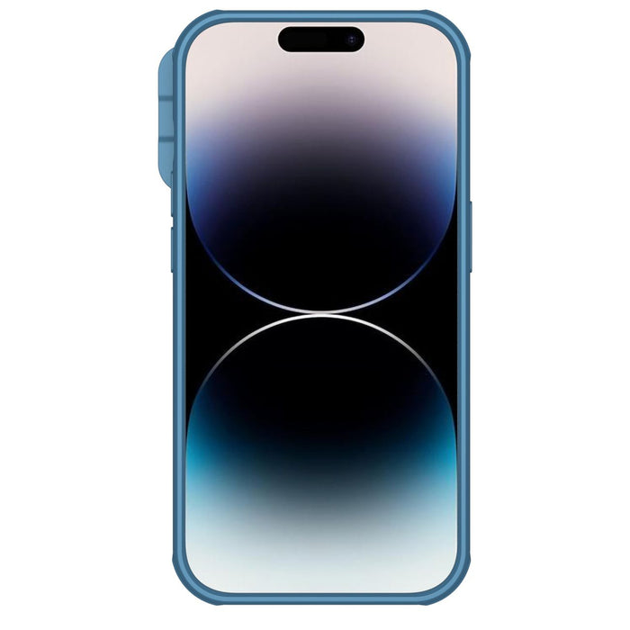 Nillkin CamShield Pro Case iPhone 14 Pro Armored Cover Camera Protector Blue
