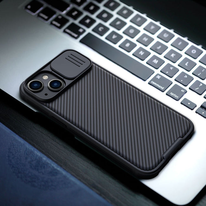 Nillkin CamShield Pro Case iPhone 14 Plus Armor Cover Camera Protector Black