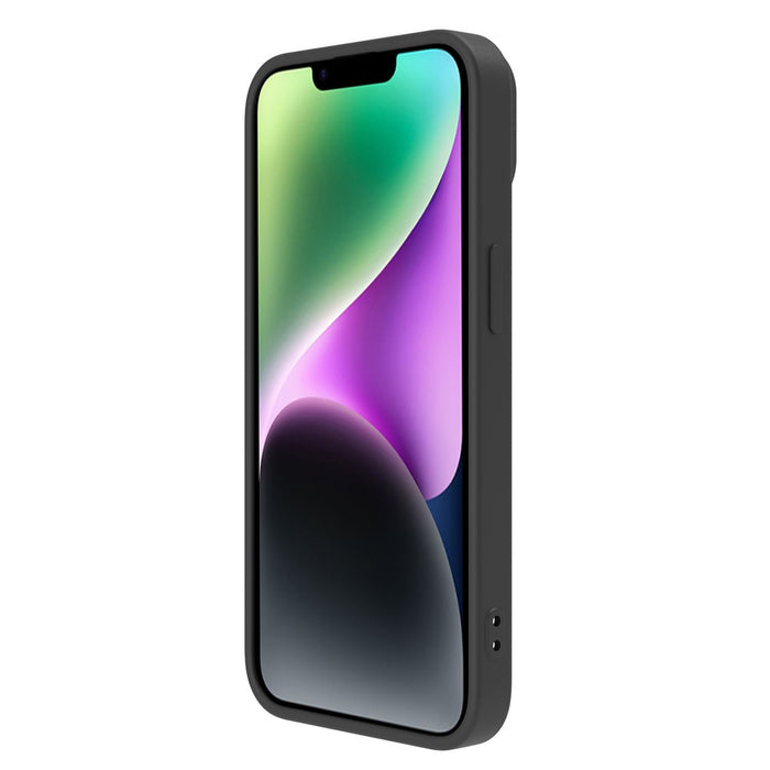 Nillkin CamShield Silky Silicone Case iPhone 14 Plus Case with Camera Protector Black