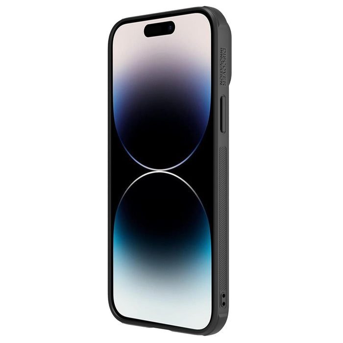Nillkin CamShield Leather S Case iPhone 14 Pro Max case with camera cover black