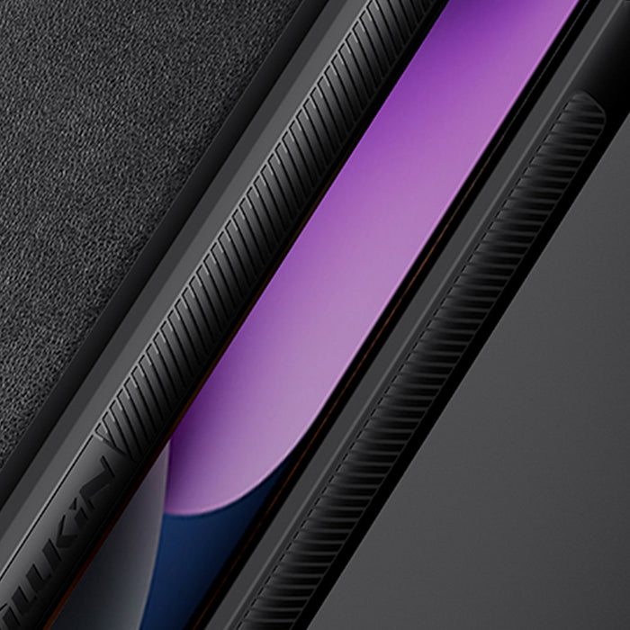 Nillkin CamShield Leather S Case iPhone 14 Pro Max case with camera cover green