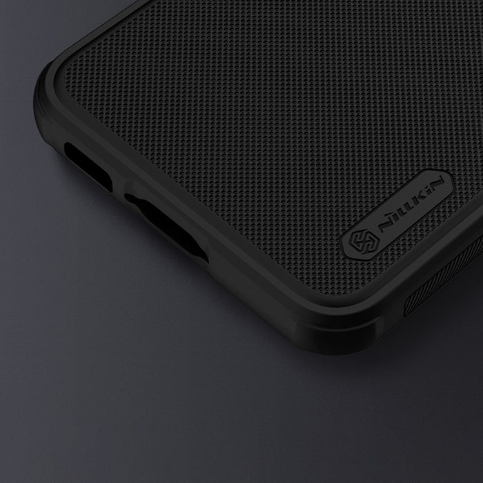 Nillkin Super Frosted Shield Pro case for Samsung Galaxy S23+ armored cover + phone stand red