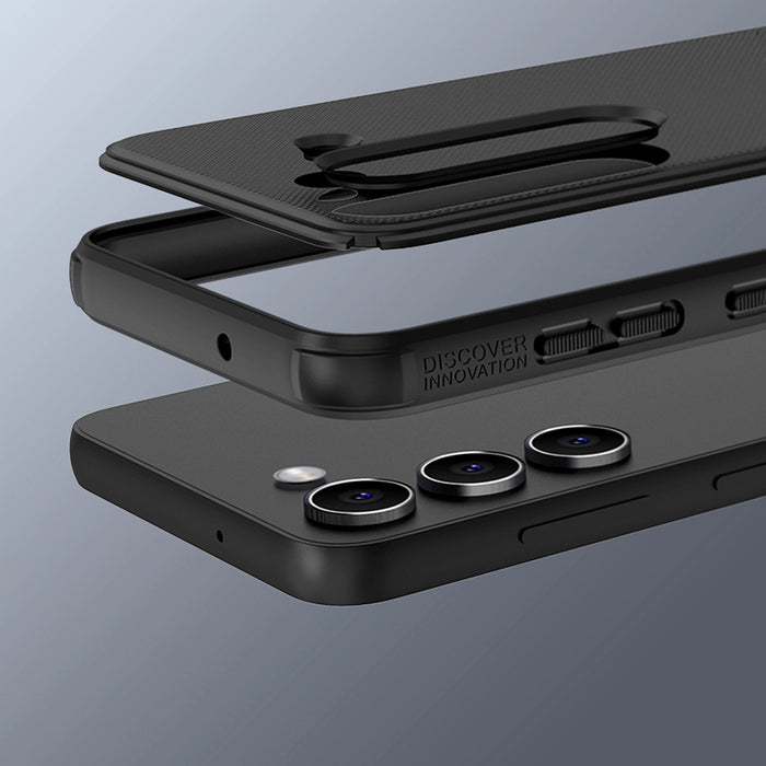 Nillkin Super Frosted Shield Pro case for Samsung Galaxy S23+ armored cover + phone stand black