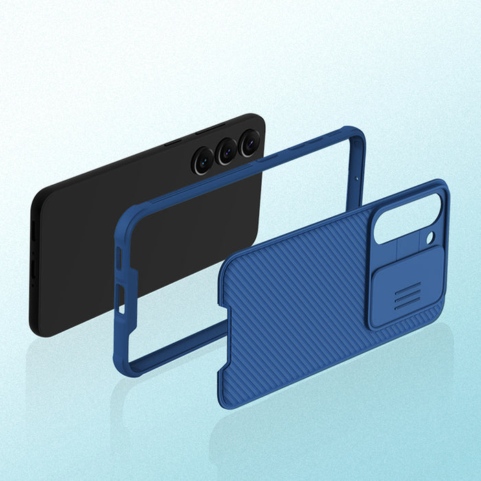 Nillkin CamShield Pro Case for Samsung Galaxy S23+, cover with camera cover, blue