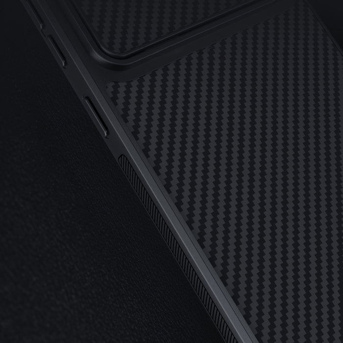 Nillkin Synthetic Fiber S Case for Samsung Galaxy S23+, camera cover, black