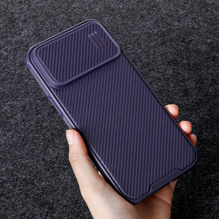 Nillkin CamShield S Case iPhone 14 Pro Max Armored Cover Camera Protector Black