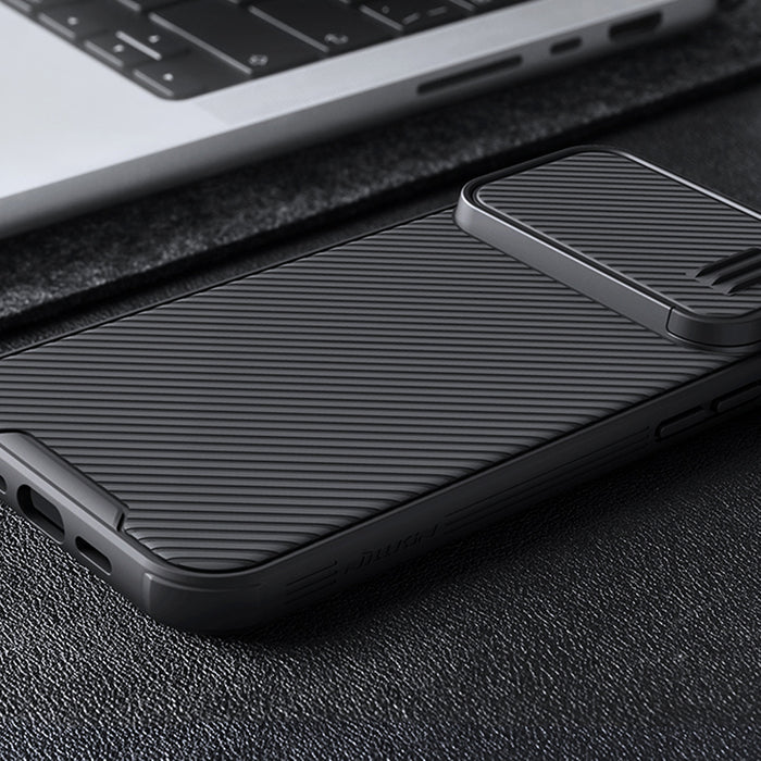 Nillkin CamShield S Case iPhone 14 Pro Max Armored Cover Camera Protector Black