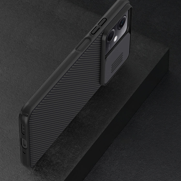 Nillkin CamShield Case Case for Xiaomi Redmi Note 12 5G / Poco X5 5G Cover with Camera Protector Black