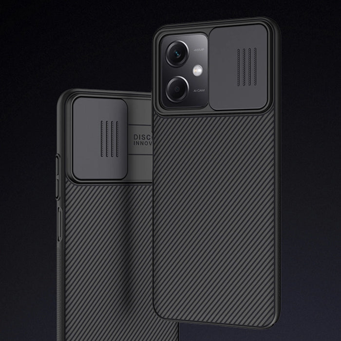 Nillkin CamShield Case Case for Xiaomi Redmi Note 12 5G / Poco X5 5G Cover with Camera Protector Black