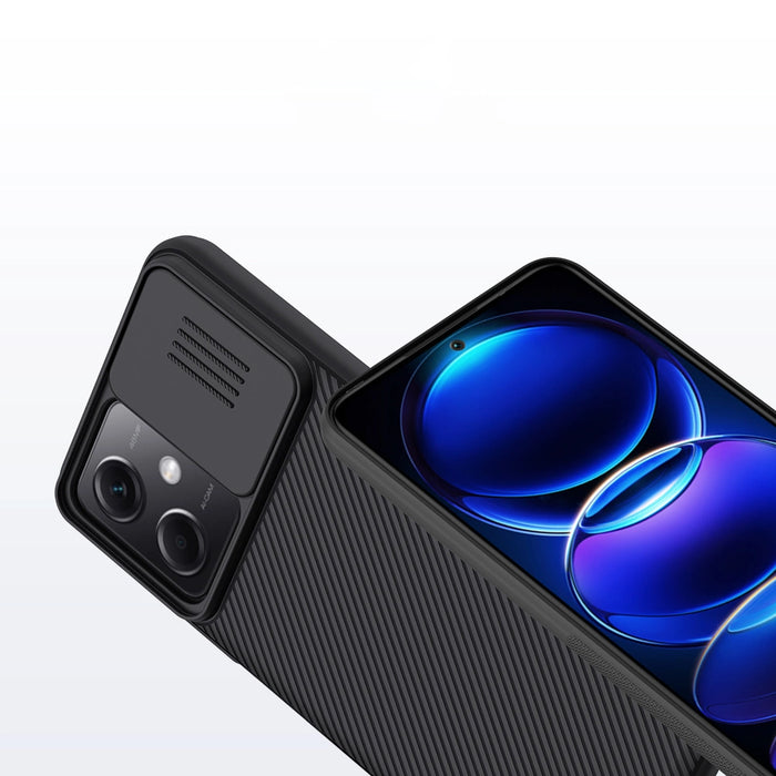 Nillkin CamShield Case Case for Xiaomi Redmi Note 12 5G / Poco X5 5G Cover with Camera Protector Black