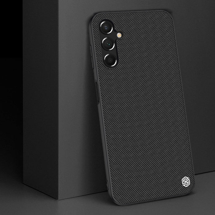 Nillkin Textured Case Case for Samsung Galaxy A14 5G / Galaxy A14 Reinforced Nylon Cover Black