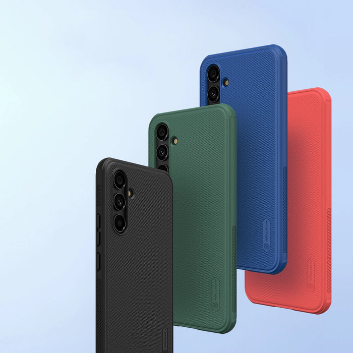 Nillkin Super Frosted Shield Pro Case for Samsung Galaxy A54 5G Armored Cover + Phone Stand Green
