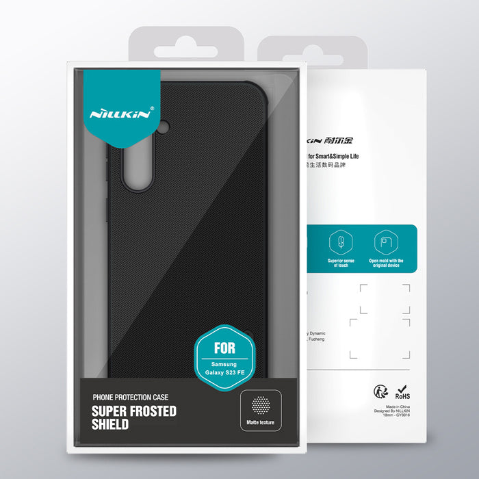 Nillkin Super Frosted Shield Pro reinforced case for Samsung Galaxy S23 FE - black