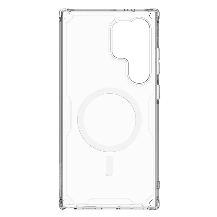 Nillkin Nature Pro armored case with a magnetic ring for Samsung Galaxy S24 Ultra - white