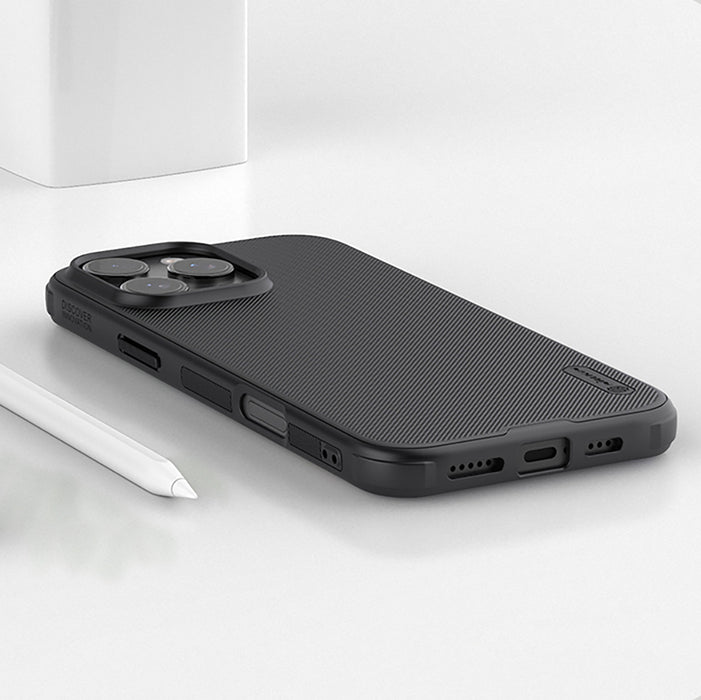 Nillkin Super Frosted Shield Pro case for iPhone 16 Pro - black