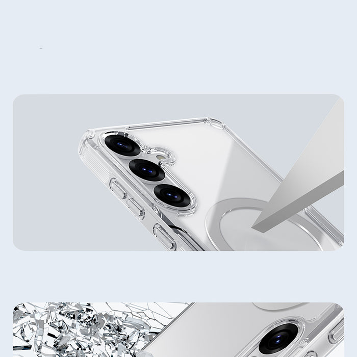 Nillkin Nature TPU Pro Magnetic Case with MagSafe for Samsung S25 - White
