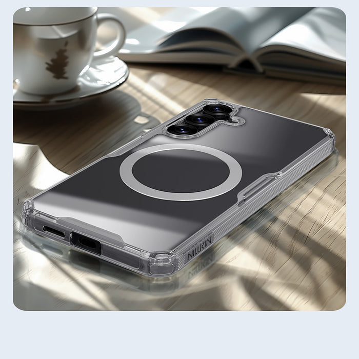 Nillkin Nature TPU Pro Magnetic Case with MagSafe for Samsung S25+ - White