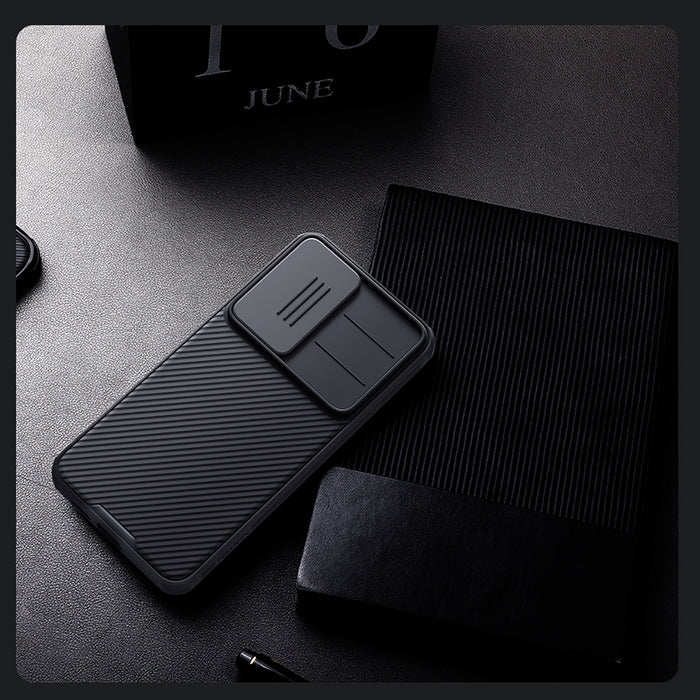 Nillkin CamShield Pro Case for Samsung Galaxy S25 with Camera Cover - Black