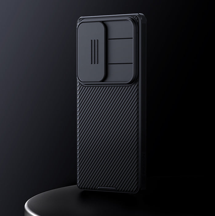 Nillkin CamShield Pro Case for Samsung S25 Ultra with Camera Cover - Black