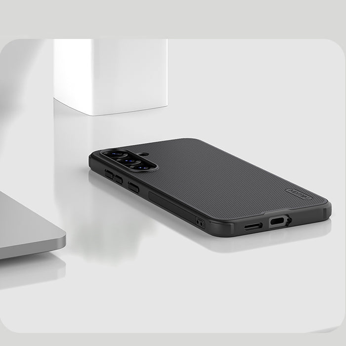 Nillkin Super Frosted Shield Pro Magnetic Case for Samsung S25+ with MagSafe - Black