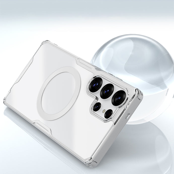 Nillkin Nature TPU Pro Magnetic Case with MagSafe for Samsung Galaxy S25 Ultra - White