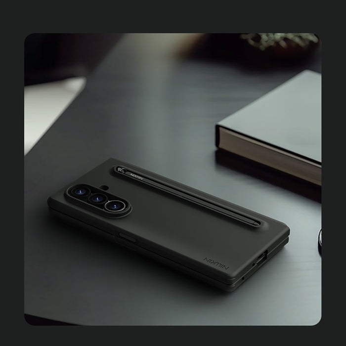 Nillkin Flex Pure Fold Case for Samsung Galaxy Z Fold 7 with S Pen Space - Black