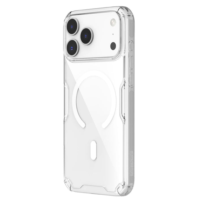 Nillkin Nature TPU Pro Magnetic Case Compatible with MagSafe for iPhone 17 Pro Max - Transparent