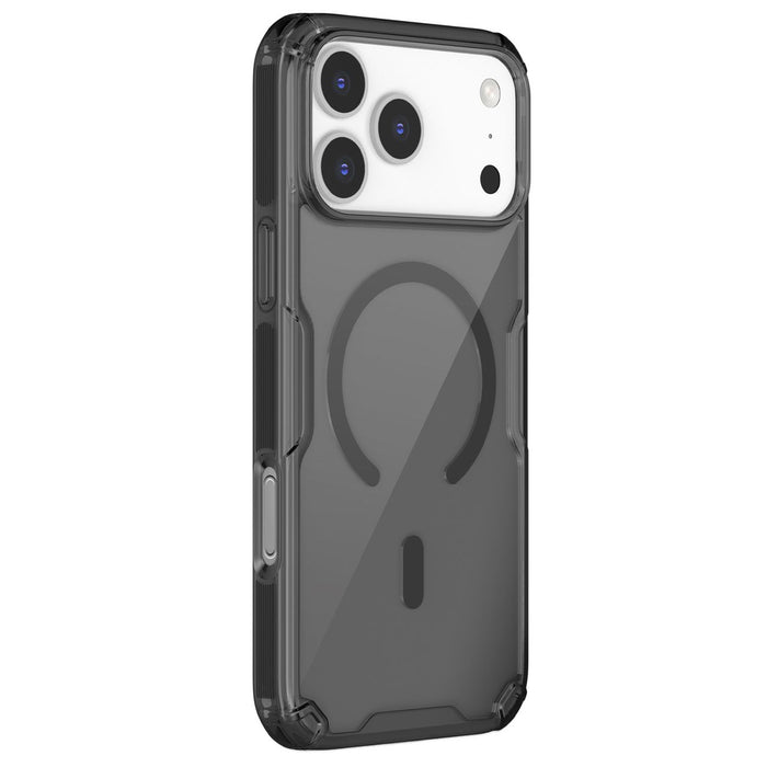 Nillkin Nature TPU Pro Magnetic Case Compatible with MagSafe for iPhone 17 Pro Max - Translucent Black