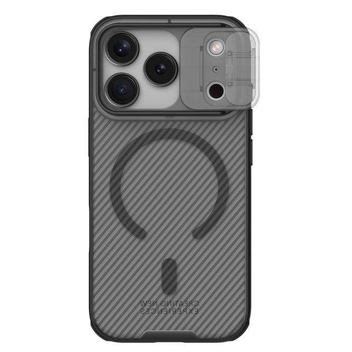 Nillkin CamShield Pro MagSafe Compatible Case for iPhone 17 Pro Max - Transparent Black