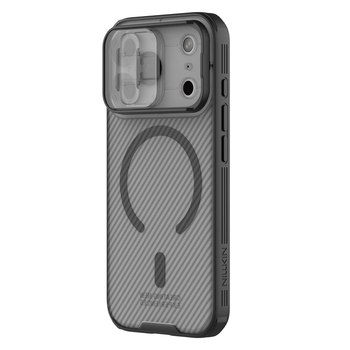 Nillkin CamShield Pro MagSafe Compatible Case for iPhone 17 Pro Max - Transparent Black