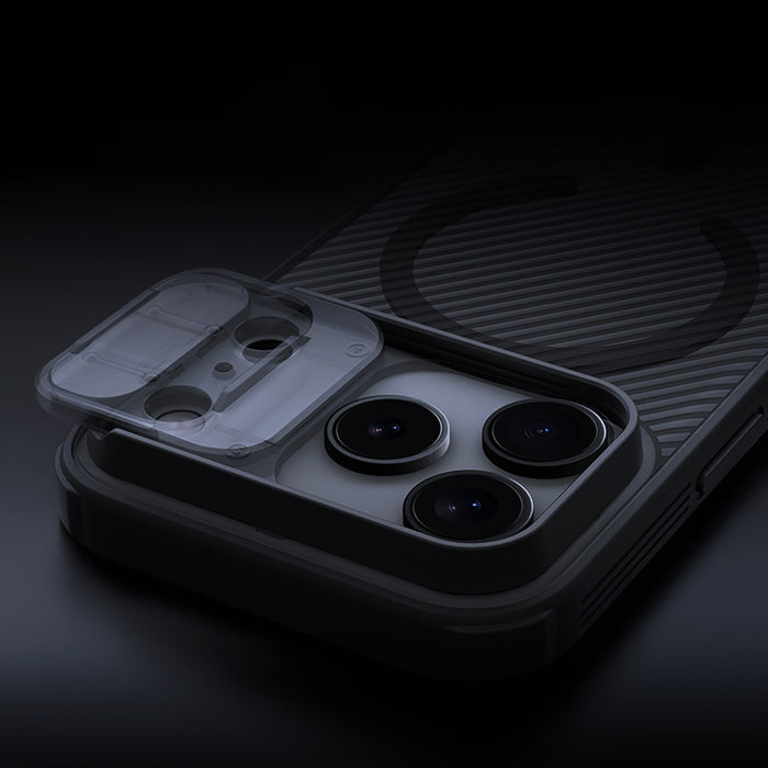 CamShield Pro Magnetic Case IP17 Pro Max Transparent black