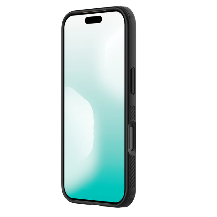 Super Frosted Shield Pro Magnetic Case IP17 Pro Transparent black